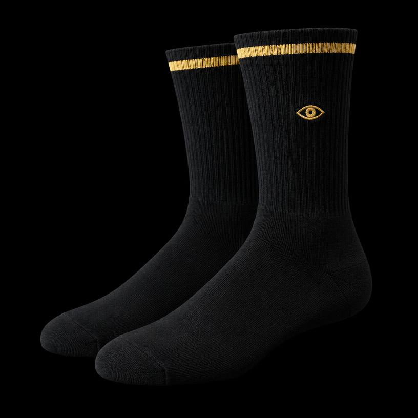 Gold Stripe Socks